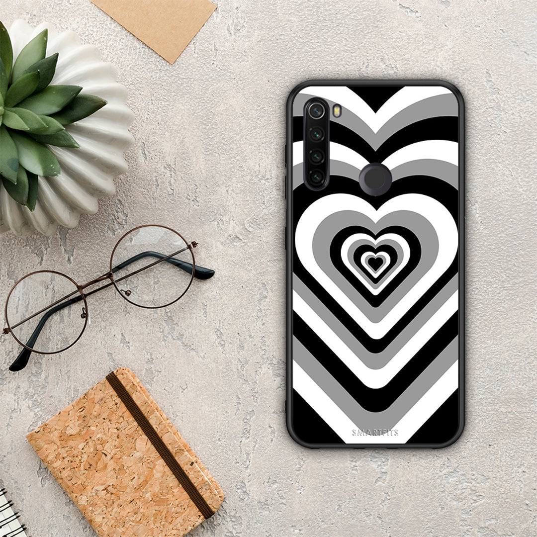 Black Hearts - Xiaomi Redmi Note 8T θήκη