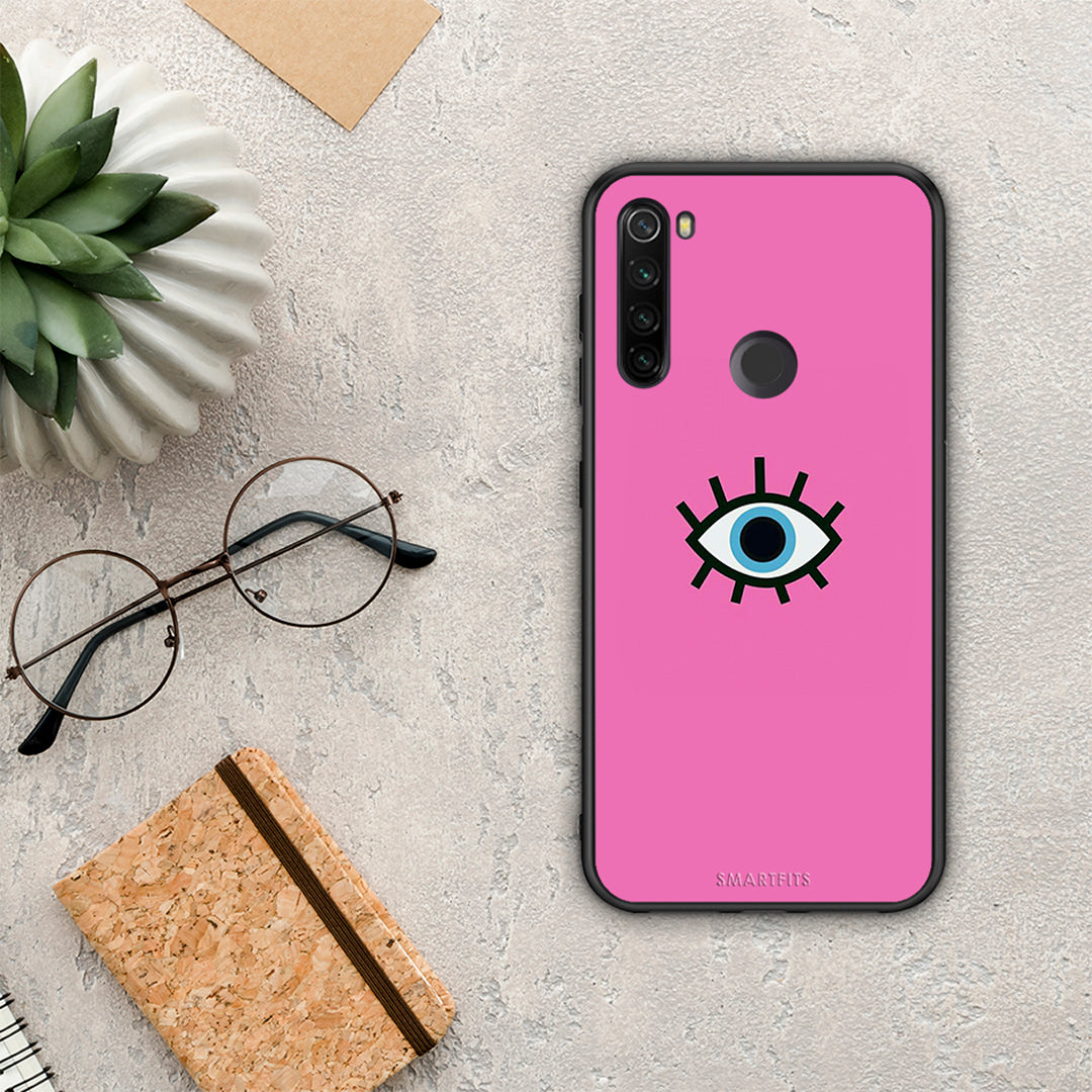 Blue Eye Pink - Xiaomi Redmi Note 8T θήκη