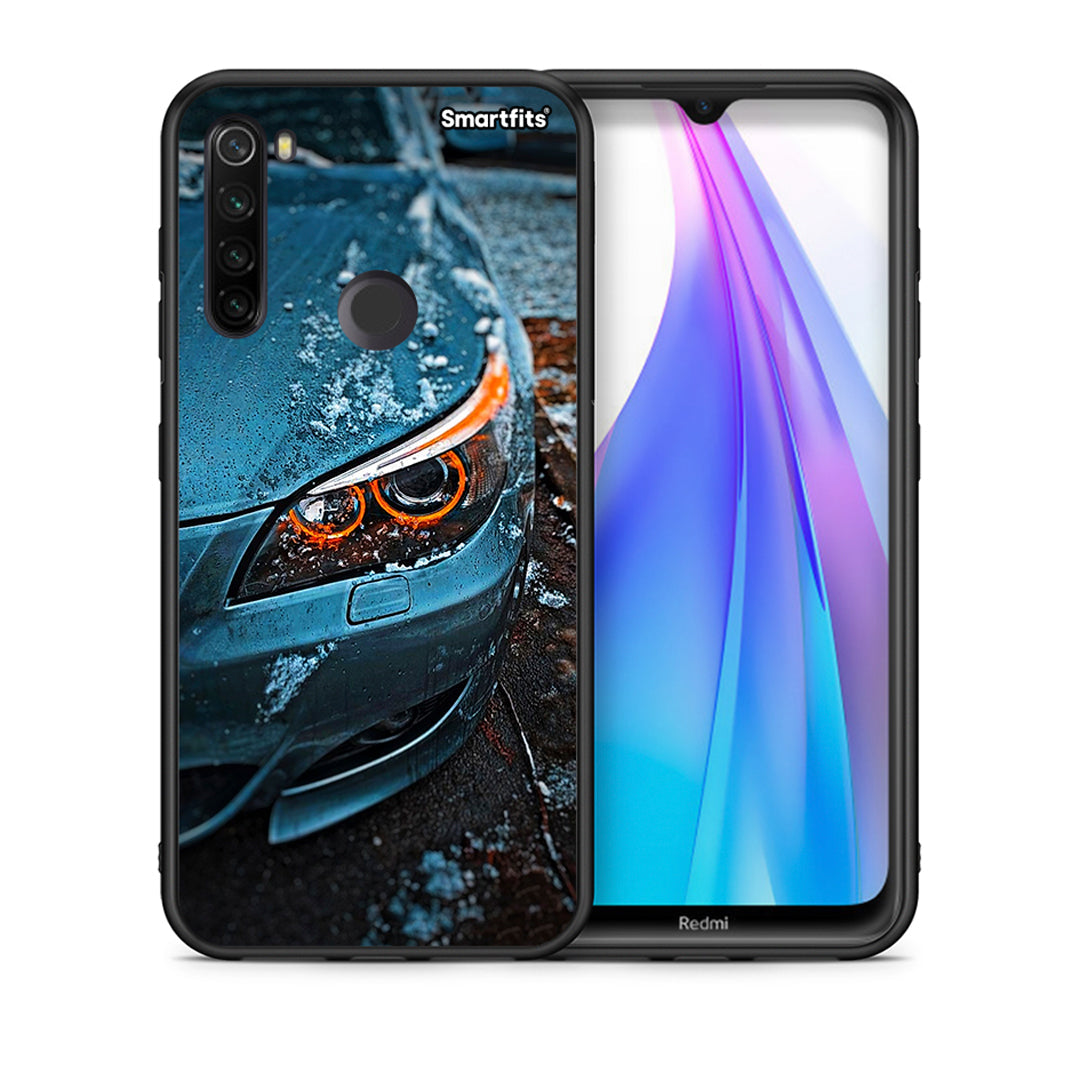 Θήκη Xiaomi Redmi Note 8T Bmw E60 από τη Smartfits με σχέδιο στο πίσω μέρος και μαύρο περίβλημα | Xiaomi Redmi Note 8 Bmw E60 case with colorful back and black bezels