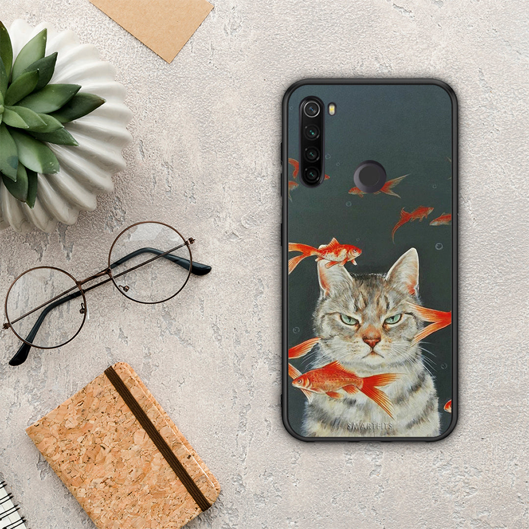 Cat Goldfish - Xiaomi Redmi Note 8T θήκη