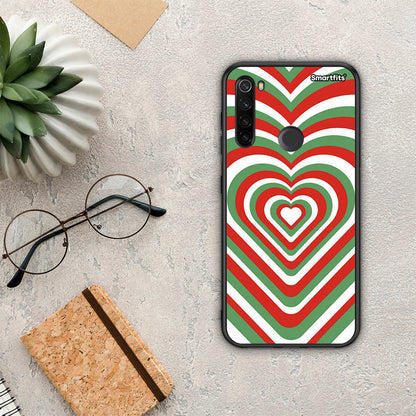 Christmas Hearts - Xiaomi Redmi Note 8T θήκη