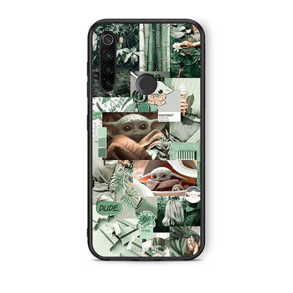 Xiaomi Redmi Note 8T Collage Dude Θήκη Αγίου Βαλεντίνου από τη Smartfits με σχέδιο στο πίσω μέρος και μαύρο περίβλημα | Smartphone case with colorful back and black bezels by Smartfits