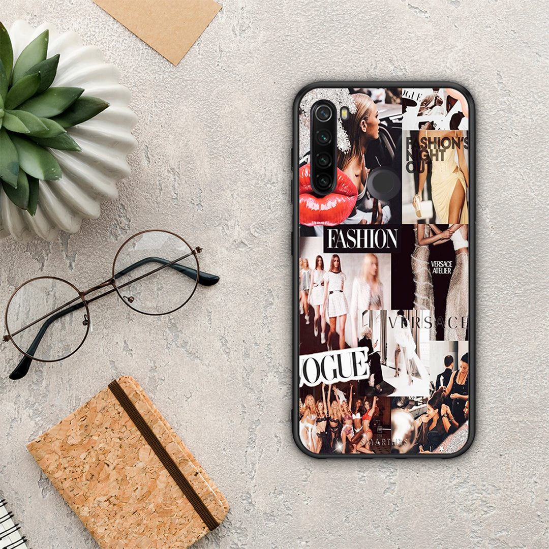 Collage Fashion - Xiaomi Redmi Note 8T θήκη