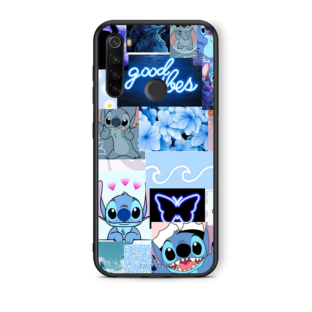 Xiaomi Redmi Note 8T Collage Good Vibes Θήκη Αγίου Βαλεντίνου από τη Smartfits με σχέδιο στο πίσω μέρος και μαύρο περίβλημα | Smartphone case with colorful back and black bezels by Smartfits