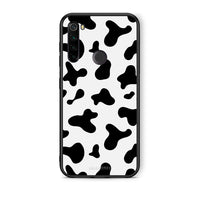 Thumbnail for Xiaomi Redmi Note 8T Cow Print θήκη από τη Smartfits με σχέδιο στο πίσω μέρος και μαύρο περίβλημα | Smartphone case with colorful back and black bezels by Smartfits