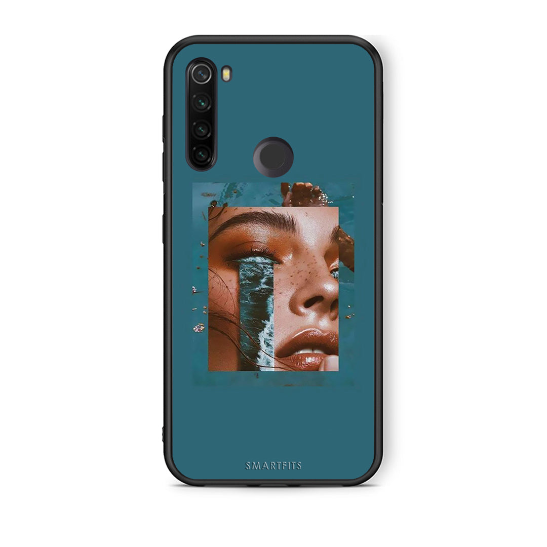 Xiaomi Redmi Note 8T Cry An Ocean θήκη από τη Smartfits με σχέδιο στο πίσω μέρος και μαύρο περίβλημα | Smartphone case with colorful back and black bezels by Smartfits
