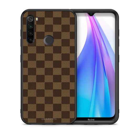 Θήκη Xiaomi Redmi Note 8T Glamour Designer από τη Smartfits με σχέδιο στο πίσω μέρος και μαύρο περίβλημα | Xiaomi Redmi Note 8T Glamour Designer case with colorful back and black bezels