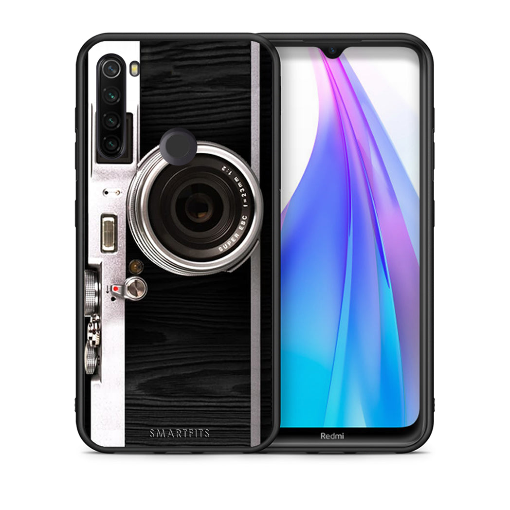 Θήκη Xiaomi Redmi Note 8T Emily In Paris από τη Smartfits με σχέδιο στο πίσω μέρος και μαύρο περίβλημα | Xiaomi Redmi Note 8 Emily In Paris case with colorful back and black bezels