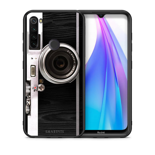 Θήκη Xiaomi Redmi Note 8T Emily In Paris από τη Smartfits με σχέδιο στο πίσω μέρος και μαύρο περίβλημα | Xiaomi Redmi Note 8 Emily In Paris case with colorful back and black bezels