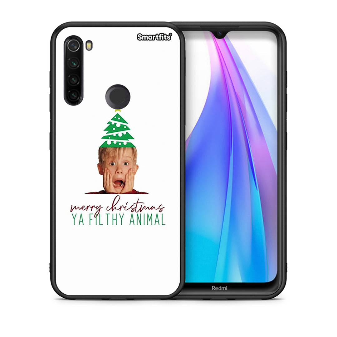 Θήκη Xiaomi Redmi Note 8T Filthy Animal από τη Smartfits με σχέδιο στο πίσω μέρος και μαύρο περίβλημα | Xiaomi Redmi Note 8 Filthy Animal case with colorful back and black bezels