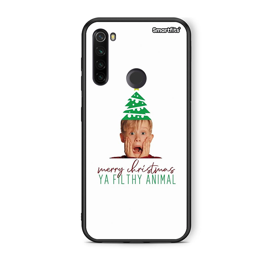 Xiaomi Redmi Note 8T Filthy Animal θήκη από τη Smartfits με σχέδιο στο πίσω μέρος και μαύρο περίβλημα | Smartphone case with colorful back and black bezels by Smartfits