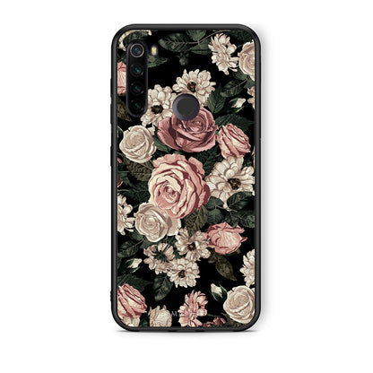 4 - Xiaomi Redmi Note 8T Wild Roses Flower case, cover, bumper