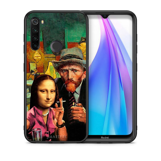 Θήκη Xiaomi Redmi Note 8T Funny Art από τη Smartfits με σχέδιο στο πίσω μέρος και μαύρο περίβλημα | Xiaomi Redmi Note 8 Funny Art case with colorful back and black bezels