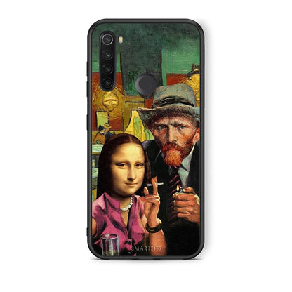 Xiaomi Redmi Note 8T Funny Art θήκη από τη Smartfits με σχέδιο στο πίσω μέρος και μαύρο περίβλημα | Smartphone case with colorful back and black bezels by Smartfits