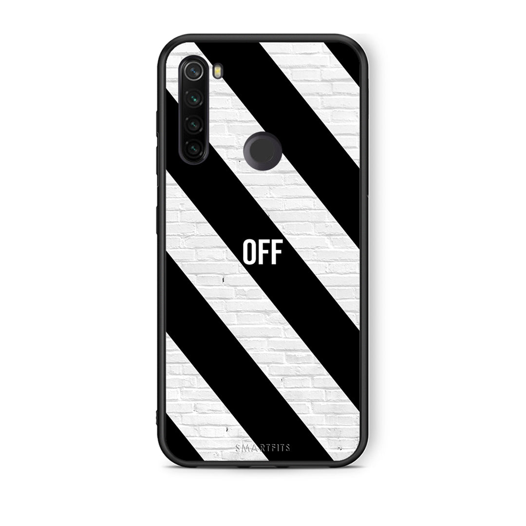 Xiaomi Redmi Note 8T Get Off θήκη από τη Smartfits με σχέδιο στο πίσω μέρος και μαύρο περίβλημα | Smartphone case with colorful back and black bezels by Smartfits