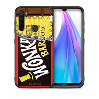 Thumbnail for Θήκη Xiaomi Redmi Note 8T Golden Ticket από τη Smartfits με σχέδιο στο πίσω μέρος και μαύρο περίβλημα | Xiaomi Redmi Note 8 Golden Ticket case with colorful back and black bezels