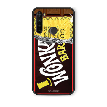 Xiaomi Redmi Note 8T Golden Ticket θήκη από τη Smartfits με σχέδιο στο πίσω μέρος και μαύρο περίβλημα | Smartphone case with colorful back and black bezels by Smartfits