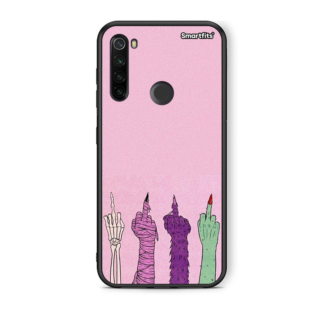 Xiaomi Redmi Note 8T Halloween Be A Lady θήκη από τη Smartfits με σχέδιο στο πίσω μέρος και μαύρο περίβλημα | Smartphone case with colorful back and black bezels by Smartfits