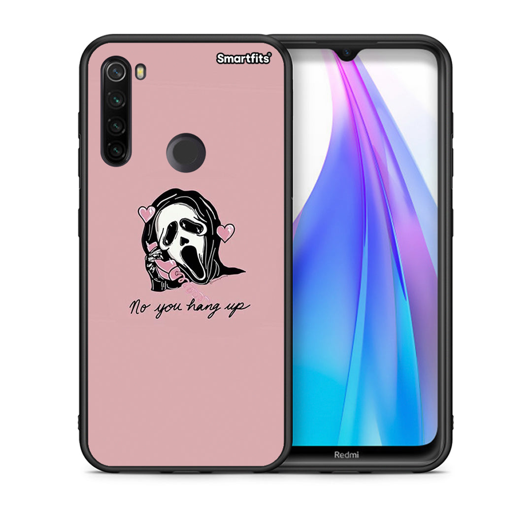 Θήκη Xiaomi Redmi Note 8T Halloween Hang Up από τη Smartfits με σχέδιο στο πίσω μέρος και μαύρο περίβλημα | Xiaomi Redmi Note 8 Halloween Hang Up case with colorful back and black bezels