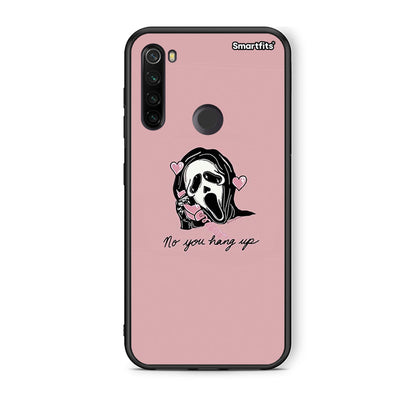 Xiaomi Redmi Note 8T Halloween Hang Up θήκη από τη Smartfits με σχέδιο στο πίσω μέρος και μαύρο περίβλημα | Smartphone case with colorful back and black bezels by Smartfits