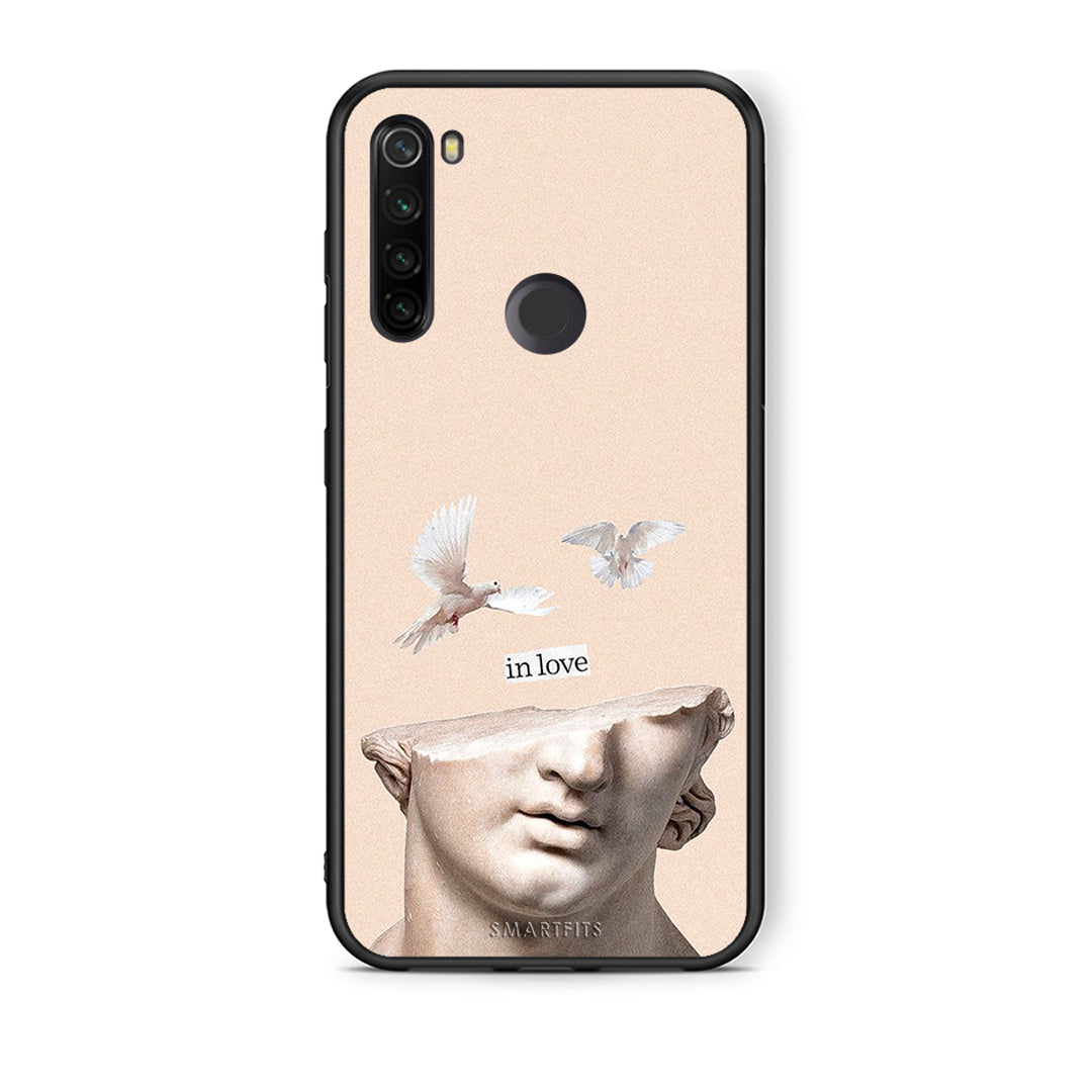Xiaomi Redmi Note 8T In Love θήκη από τη Smartfits με σχέδιο στο πίσω μέρος και μαύρο περίβλημα | Smartphone case with colorful back and black bezels by Smartfits