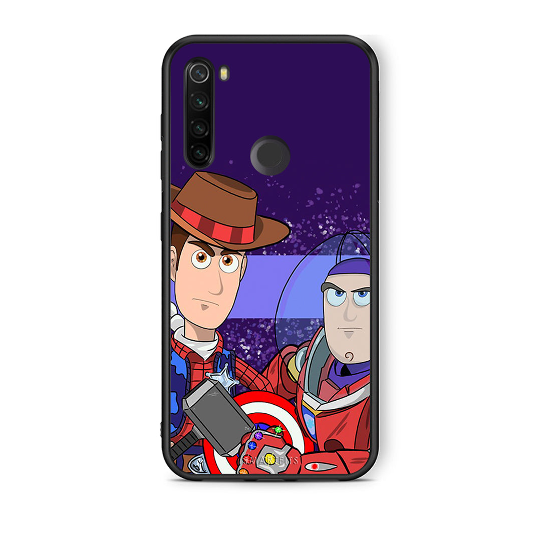 Xiaomi Redmi Note 8T Infinity Story θήκη από τη Smartfits με σχέδιο στο πίσω μέρος και μαύρο περίβλημα | Smartphone case with colorful back and black bezels by Smartfits