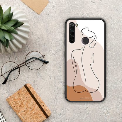 LineArt Woman - Xiaomi Redmi Note 8T θήκη