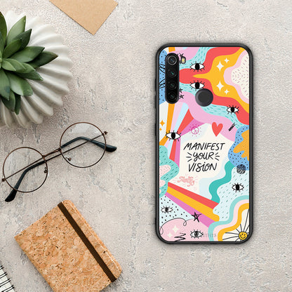 Manifest Your Vision - Xiaomi Redmi Note 8T θήκη
