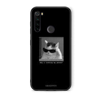 Thumbnail for Xiaomi Redmi Note 8T Meme Cat θήκη από τη Smartfits με σχέδιο στο πίσω μέρος και μαύρο περίβλημα | Smartphone case with colorful back and black bezels by Smartfits
