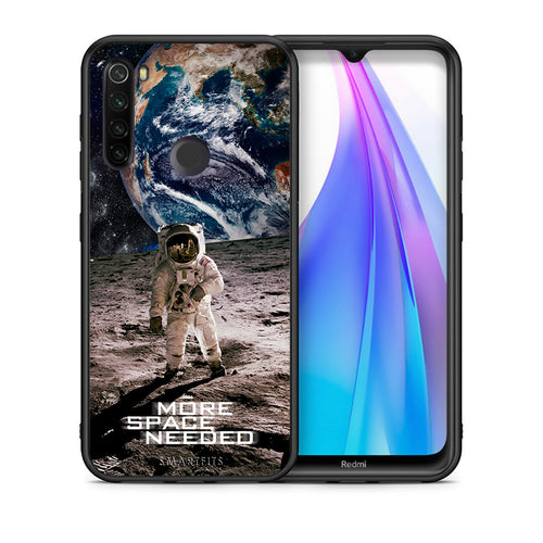 Θήκη Xiaomi Redmi Note 8T More Space από τη Smartfits με σχέδιο στο πίσω μέρος και μαύρο περίβλημα | Xiaomi Redmi Note 8 More Space case with colorful back and black bezels
