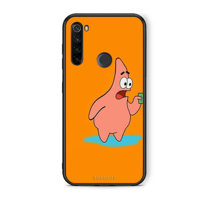 Xiaomi Redmi Note 8T No Money 1 Θήκη Αγίου Βαλεντίνου από τη Smartfits με σχέδιο στο πίσω μέρος και μαύρο περίβλημα | Smartphone case with colorful back and black bezels by Smartfits