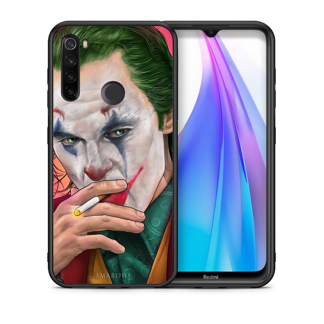 Θήκη Xiaomi Redmi Note 8T JokesOnU PopArt από τη Smartfits με σχέδιο στο πίσω μέρος και μαύρο περίβλημα | Xiaomi Redmi Note 8T JokesOnU PopArt case with colorful back and black bezels