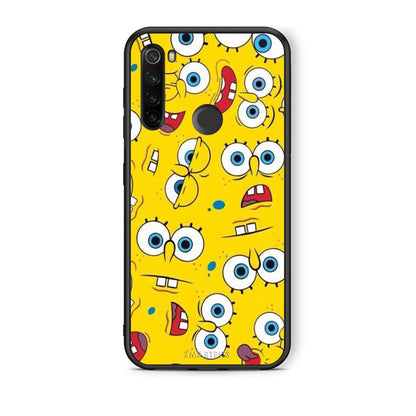 4 - Xiaomi Redmi Note 8T Sponge PopArt case, cover, bumper