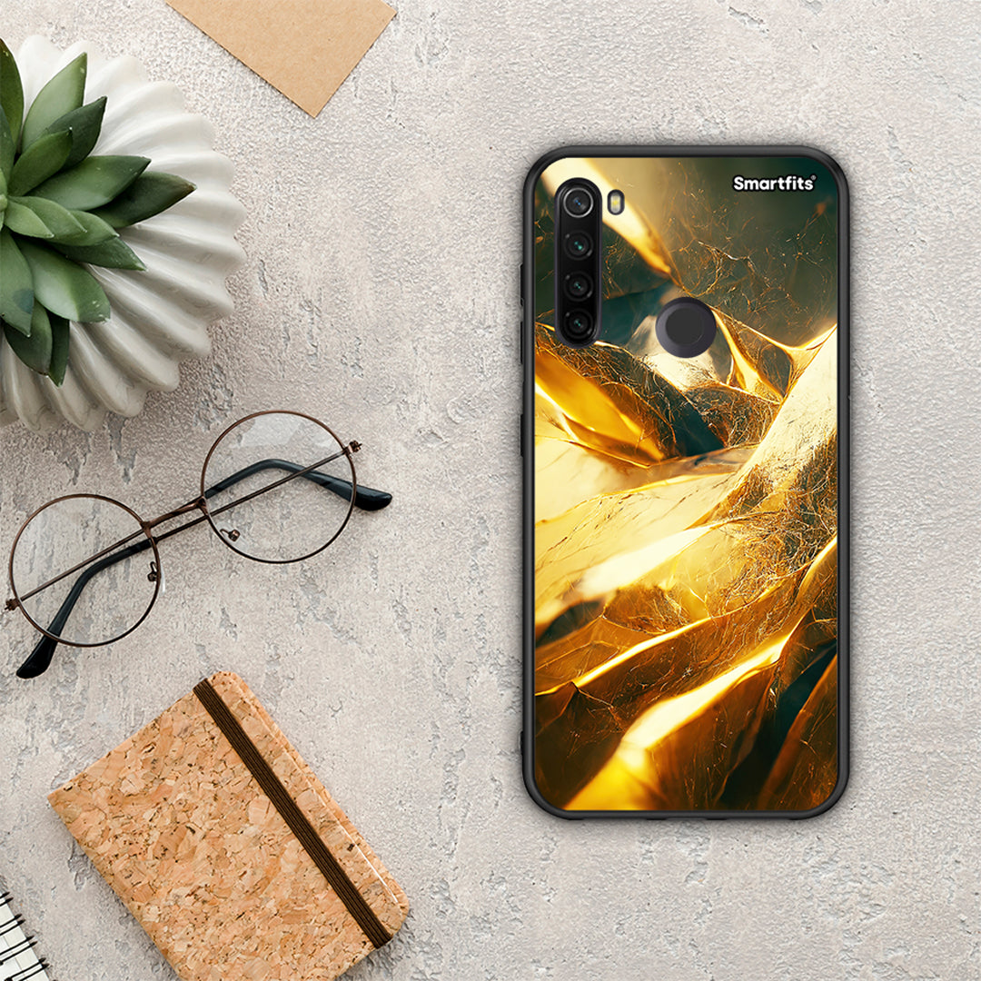 Real Gold - Xiaomi Redmi Note 8T θήκη