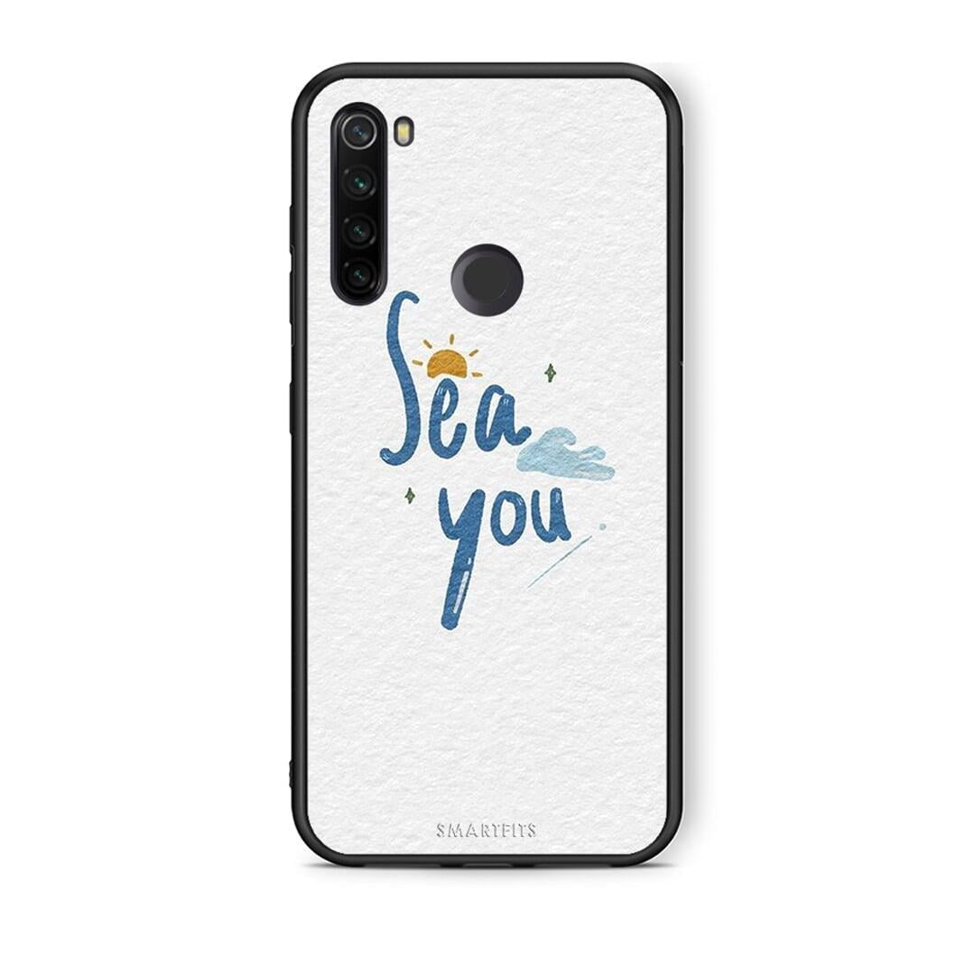 Xiaomi Redmi Note 8T Sea You Θήκη από τη Smartfits με σχέδιο στο πίσω μέρος και μαύρο περίβλημα | Smartphone case with colorful back and black bezels by Smartfits