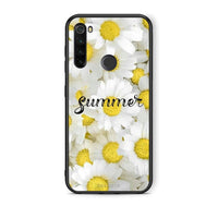 Thumbnail for Xiaomi Redmi Note 8T Summer Daisies Θήκη από τη Smartfits με σχέδιο στο πίσω μέρος και μαύρο περίβλημα | Smartphone case with colorful back and black bezels by Smartfits