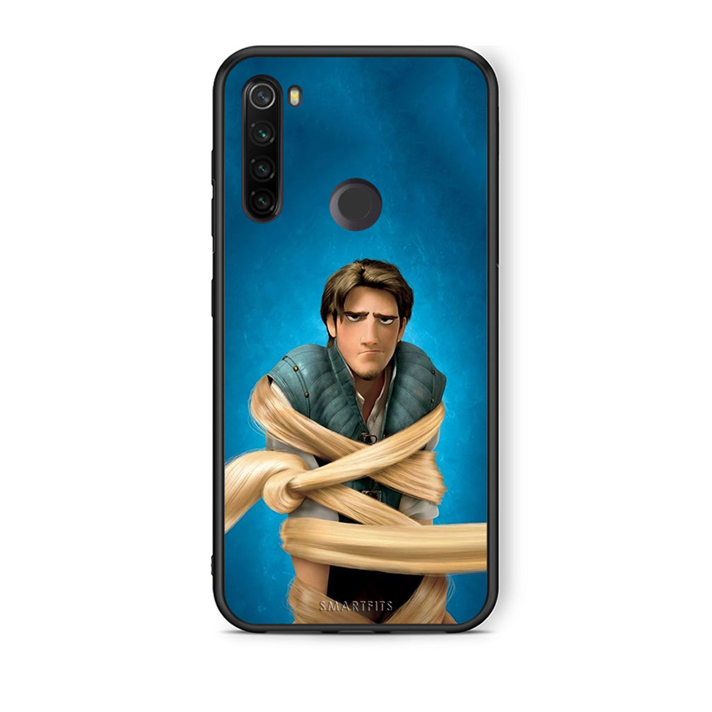 Xiaomi Redmi Note 8T Tangled 1 Θήκη Αγίου Βαλεντίνου από τη Smartfits με σχέδιο στο πίσω μέρος και μαύρο περίβλημα | Smartphone case with colorful back and black bezels by Smartfits
