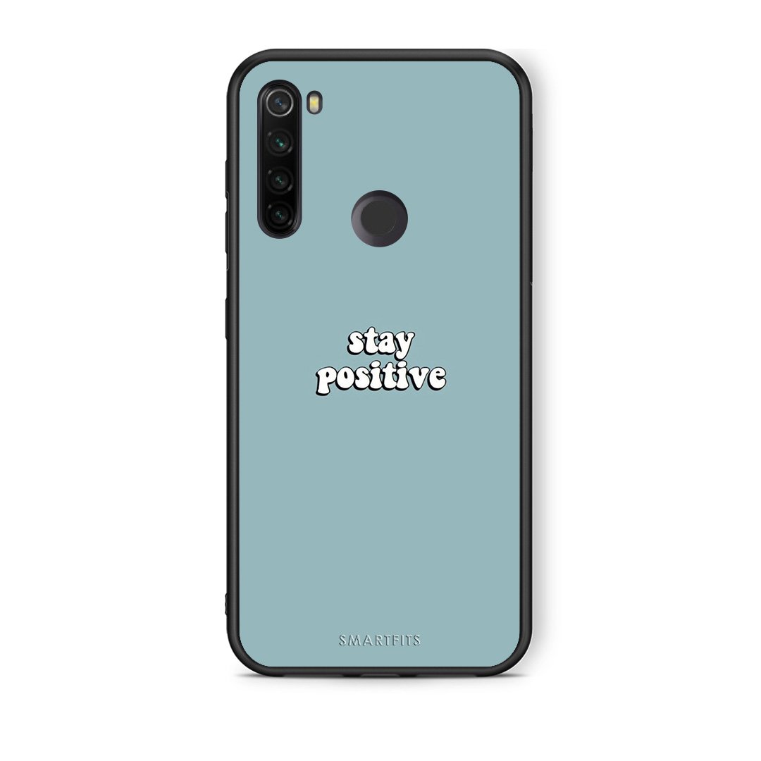 4 - Xiaomi Redmi Note 8T Positive Text case, cover, bumper