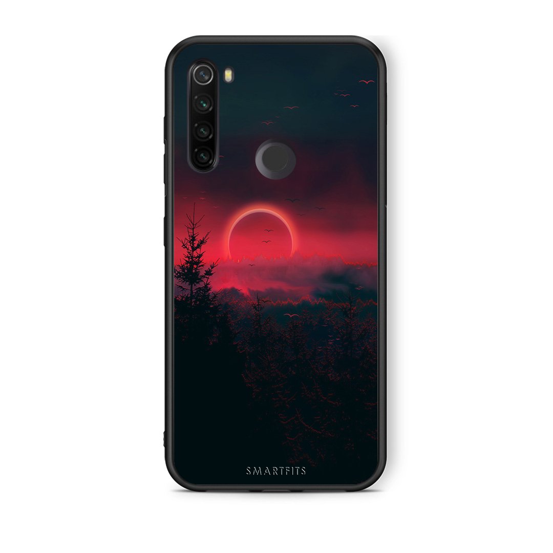 4 - Xiaomi Redmi Note 8T Sunset Tropic case, cover, bumper