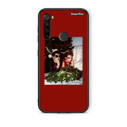 Xiaomi Redmi Note 8T Waiting For Xmas θήκη από τη Smartfits με σχέδιο στο πίσω μέρος και μαύρο περίβλημα | Smartphone case with colorful back and black bezels by Smartfits