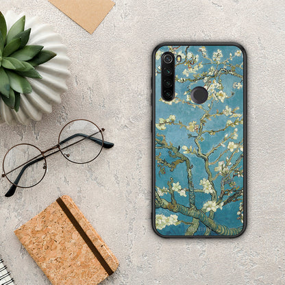 White Blossoms - Xiaomi Redmi Note 8T θήκη