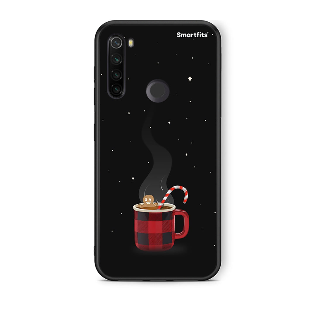 Xiaomi Redmi Note 8T Xmas Bathing θήκη από τη Smartfits με σχέδιο στο πίσω μέρος και μαύρο περίβλημα | Smartphone case with colorful back and black bezels by Smartfits
