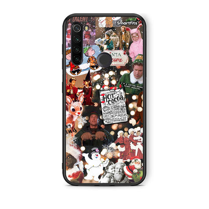Xiaomi Redmi Note 8T Xmas Movies θήκη από τη Smartfits με σχέδιο στο πίσω μέρος και μαύρο περίβλημα | Smartphone case with colorful back and black bezels by Smartfits