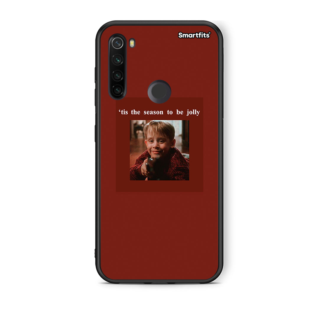 Xiaomi Redmi Note 8T Xmas Ultimate Spirit θήκη από τη Smartfits με σχέδιο στο πίσω μέρος και μαύρο περίβλημα | Smartphone case with colorful back and black bezels by Smartfits
