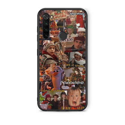 Xiaomi Redmi Note 8T Xmas Wishes θήκη από τη Smartfits με σχέδιο στο πίσω μέρος και μαύρο περίβλημα | Smartphone case with colorful back and black bezels by Smartfits