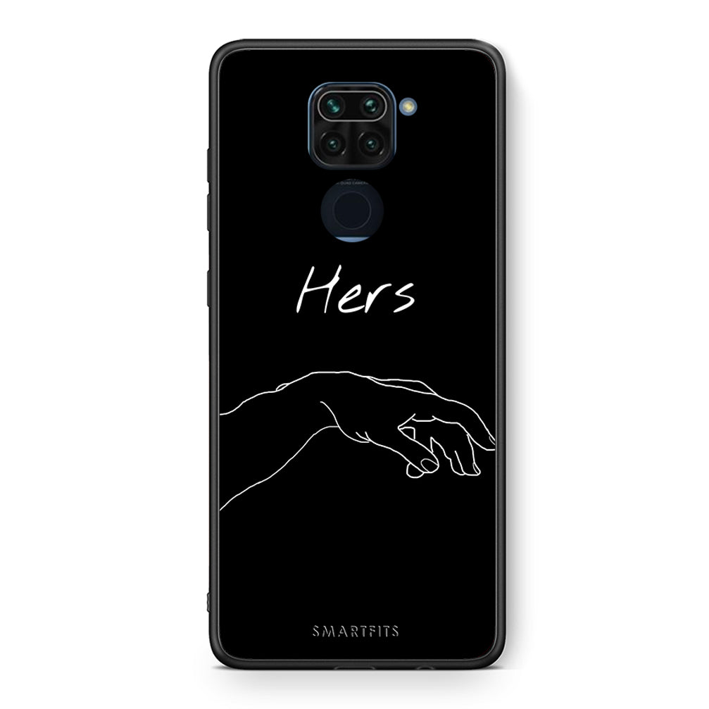 Θήκη Αγίου Βαλεντίνου Xiaomi Redmi Note 9 Aeshetic Love 1 από τη Smartfits με σχέδιο στο πίσω μέρος και μαύρο περίβλημα | Xiaomi Redmi Note 9 Aeshetic Love 1 case with colorful back and black bezels