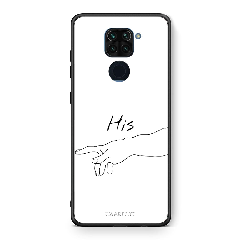 Θήκη Αγίου Βαλεντίνου Xiaomi Redmi Note 9 Aeshetic Love 2 από τη Smartfits με σχέδιο στο πίσω μέρος και μαύρο περίβλημα | Xiaomi Redmi Note 9 Aeshetic Love 2 case with colorful back and black bezels