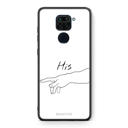 Θήκη Αγίου Βαλεντίνου Xiaomi Redmi Note 9 Aeshetic Love 2 από τη Smartfits με σχέδιο στο πίσω μέρος και μαύρο περίβλημα | Xiaomi Redmi Note 9 Aeshetic Love 2 case with colorful back and black bezels