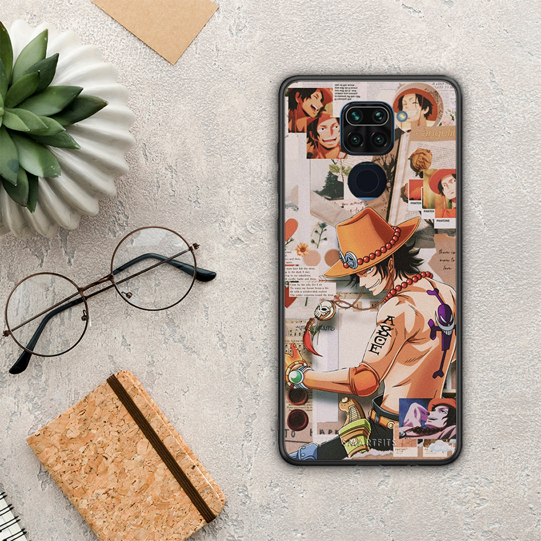 Anime Collage - Xiaomi Redmi Note 9 θήκη