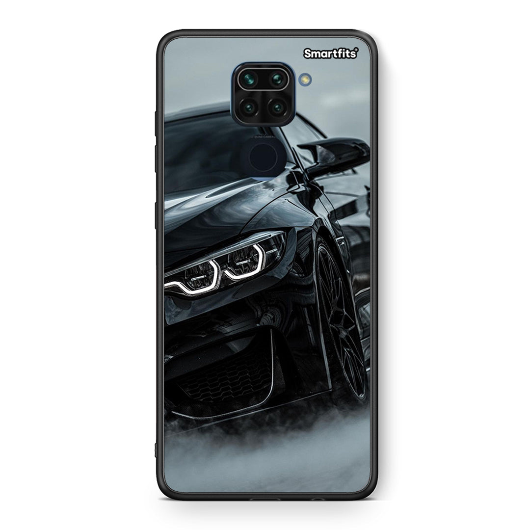 Θήκη Xiaomi Redmi Note 9 Black BMW από τη Smartfits με σχέδιο στο πίσω μέρος και μαύρο περίβλημα | Xiaomi Redmi Note 9 Black BMW case with colorful back and black bezels